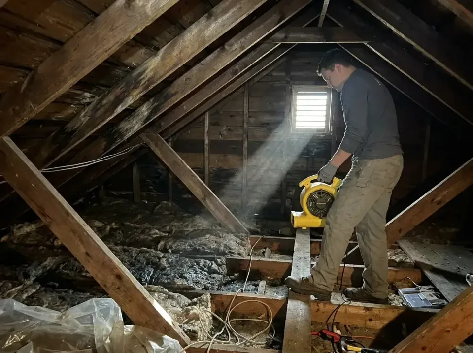 attic-water-damage-drying-proc-007 — frequently asked questions, Emergency Water Extraction & 24/7 Flood Response in Neenah,…